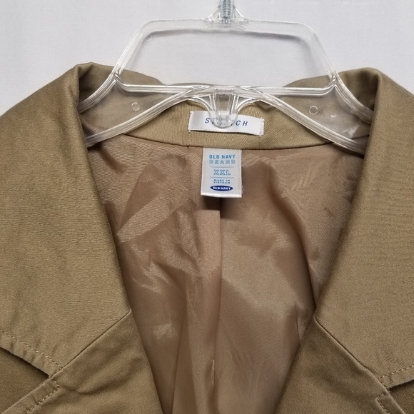 Old Navy XXL Tan L/S Stretch Blazer - Picture 3 of 7